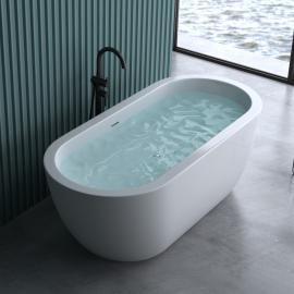 Freistehende Badewanne Acryl Wanne Standbadewanne 180 x 80 cm V501