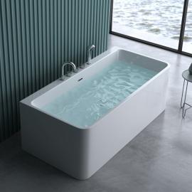 Freistehende Badewanne 170cm 180cm mit Armatur Acryl Wanne V601MA