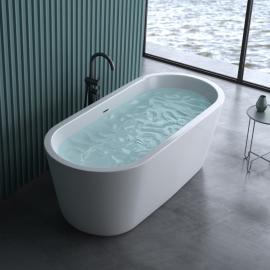 Freistehende Badewanne Acryl Wanne Standbadewanne 180 x 80 cm V505