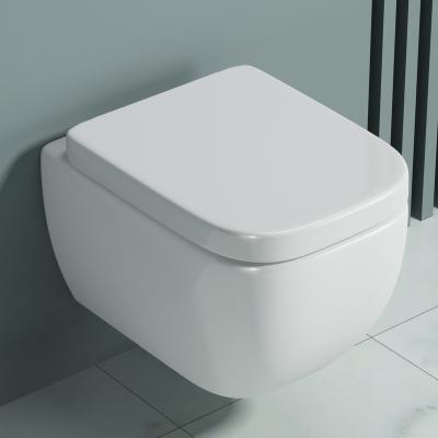 Wand-WC Toilette Hänge-WC komfortablem SilentClose WC-Sitz A101