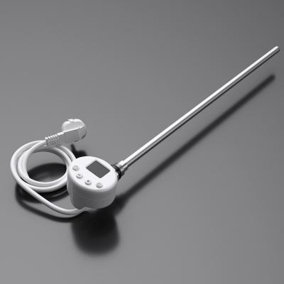 doporro Heizstab mit Thermostat 1000W Weiß Elektroheizstab mit LCD Bildschirm Heizpatrone aus Edelstahl