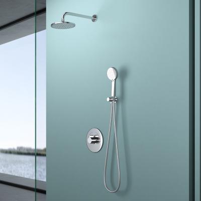 doporro Wassersparende Regendusche Wellness-Duschsystem Duschkopf riesig (Ø 40cm) Dusch-Set mit Handbrause | Duschsystem3