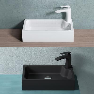 Mineralguss Gussmarmor Waschbecken Aufsatzwaschbecken Col101