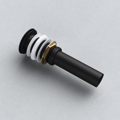 Waschbecken Ablaufgarnitur Schwarz Ablaufventil Abfluss Ablauf Waschtisch PU01