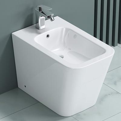doporro® WC-Bidet Düren112 Weiß 550x360x410mm aus Keramik Wand-Bidet mit Überlauf