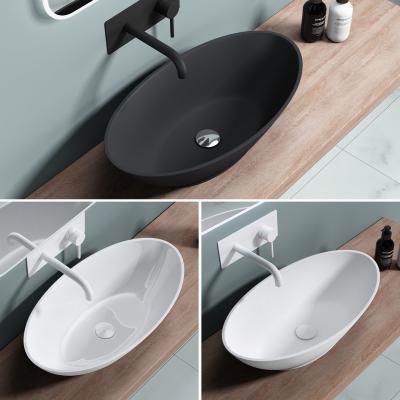 Waschbecken Waschschale aus Gussmarmor Aufsatzwaschbecken Col807