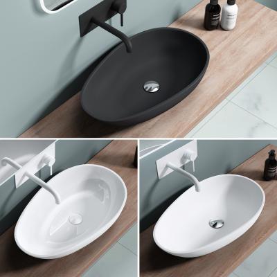 Waschbecken Aufsatzwaschbecken Gussmarmor Mineralguss Col809