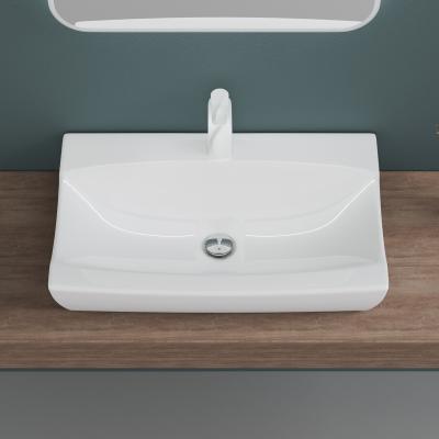 Keramik Waschbecken Aufsatzwaschbecken Hänge-Waschtisch BRL890