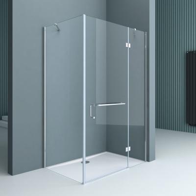 Eckeinstieg Duschabtrennung Duschkabine 6mm Dusche R4