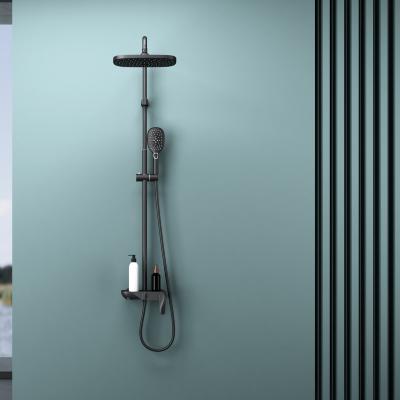Regendusche Duscharmatur Thermostat Duschsystem Brausearmatur D4