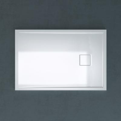 Superflache Gussmarmor Mineralguss Duschtasse Duschwanne G08