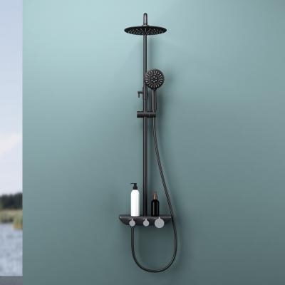 Regendusche Duscharmatur Thermostat Duschsystem Brausearmatur D5