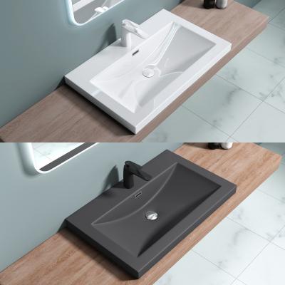 Mineralguss Gussmarmor Waschbecken Einbauwaschbecken Col01