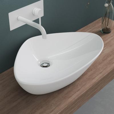 Waschbecken Keramik Waschtisch Aufsatzbecken Waschschale BRL215