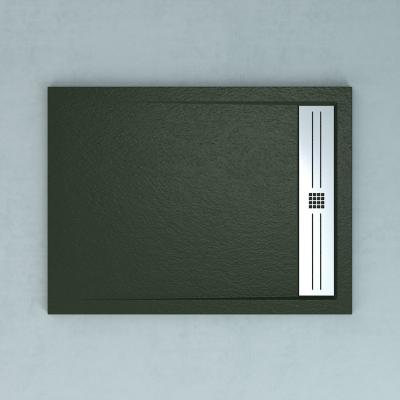 Design Duschtasse Duschwanne Mineralguss Brausewanne 3 cm Superflach Massiv Elite