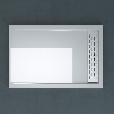 Duschtasse Duschwanne Brausewanne Duschboard Edelstahl X04