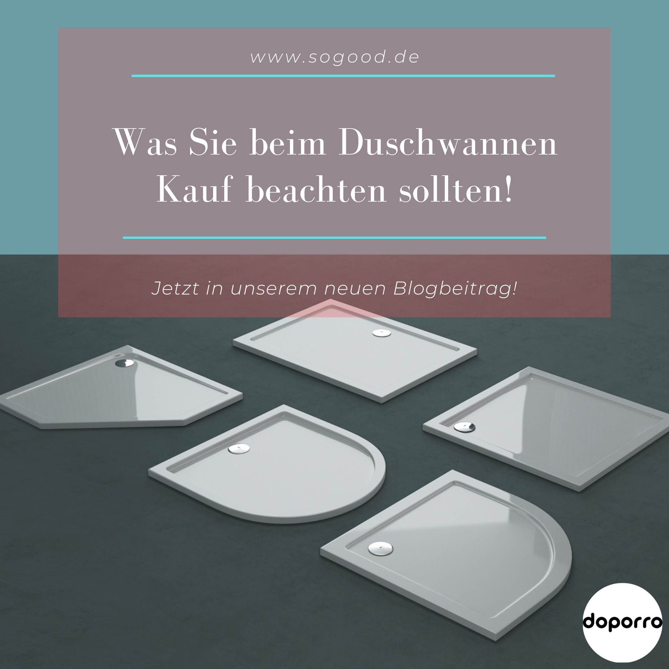 Duschwanne kaufen