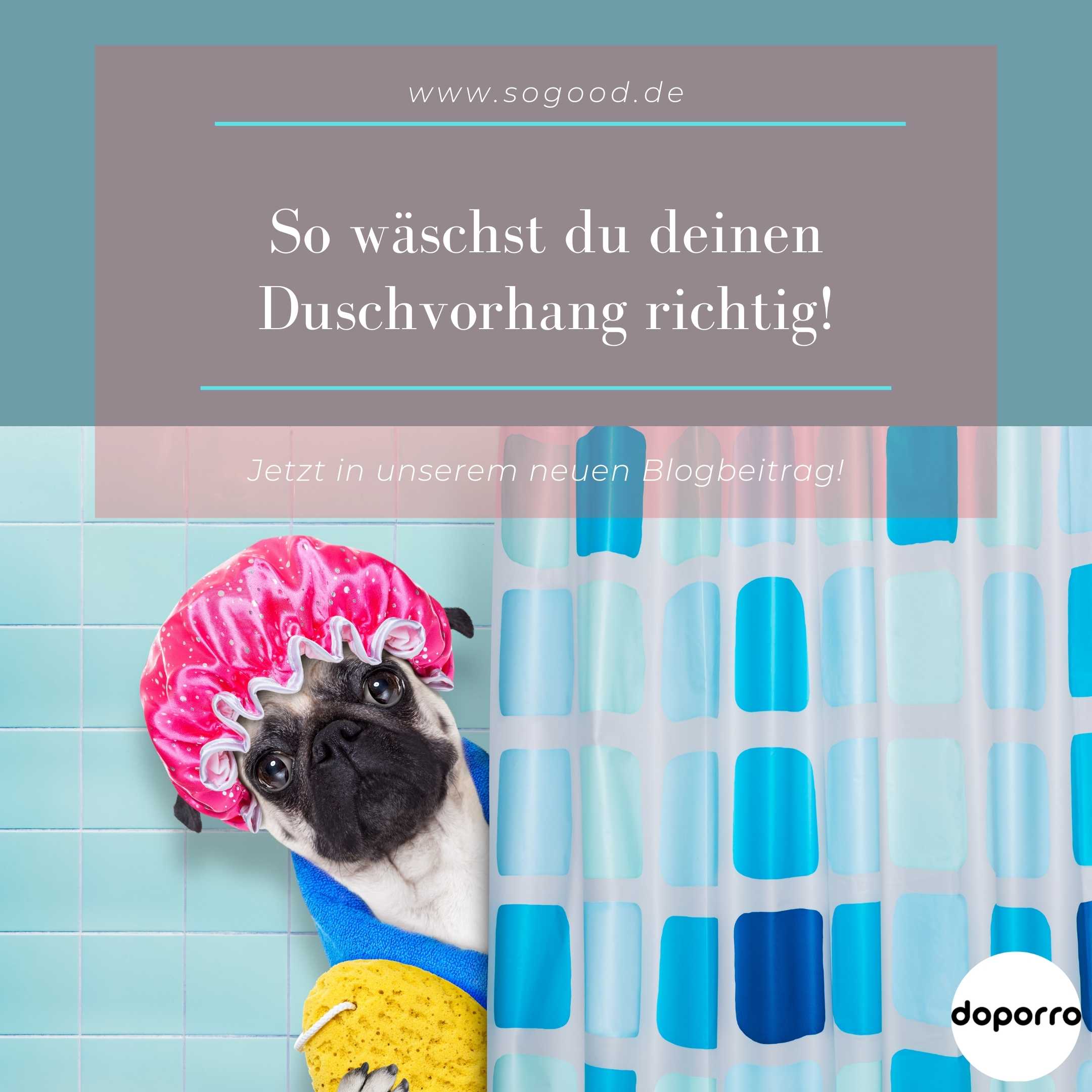 Blogbeitrag: So wäschst du deinen Duschvorhang richtig!