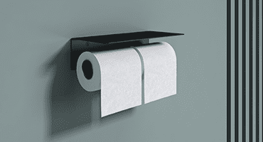 Toilettenpapierhalter Klorrollenhalter
